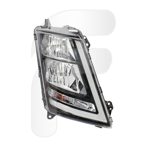 FARO DELANTERO VOLVO H16 NEGRO DERECHO FA801942